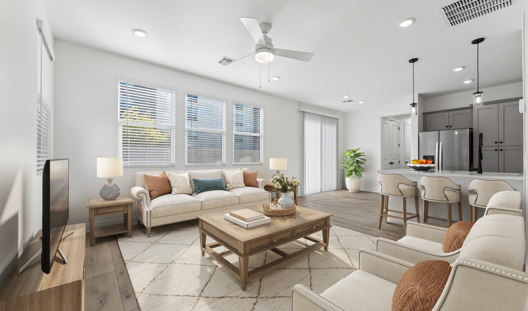 Sleek Spaces. Smooth Living.